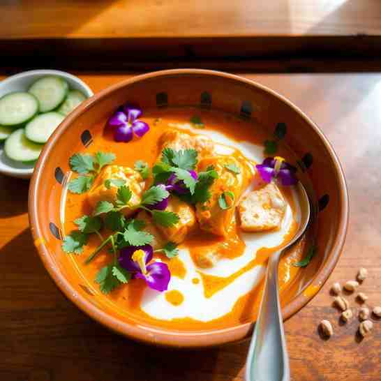 Somlar Machu Ktis - Soup Recipe with Coconut Milk